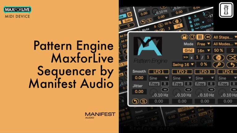 pattern engine maxforlive sequencer ableton live manifest audio youtube