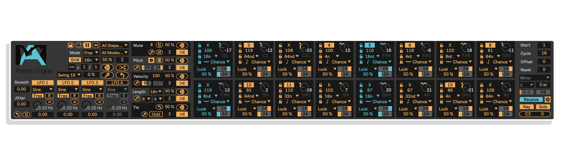 pattern engine by manifest audio