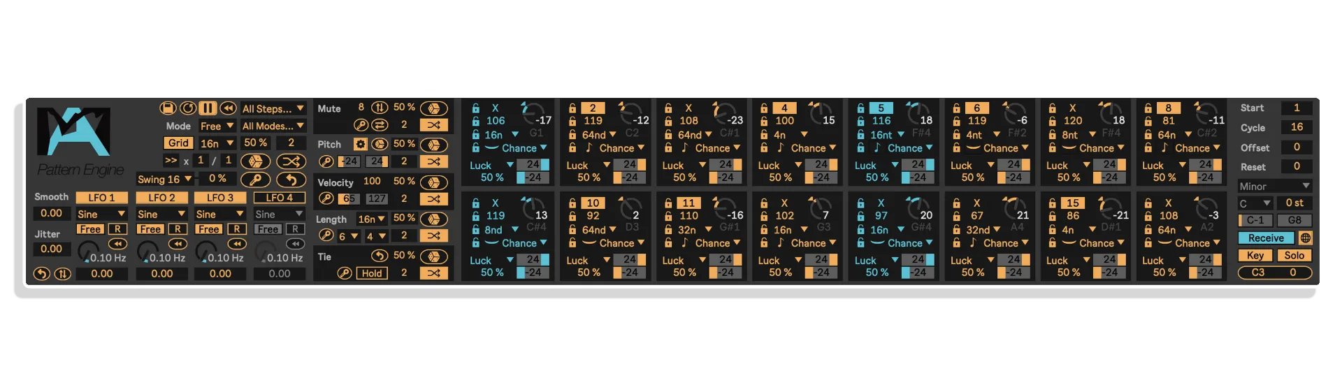 pattern engine by manifest audio