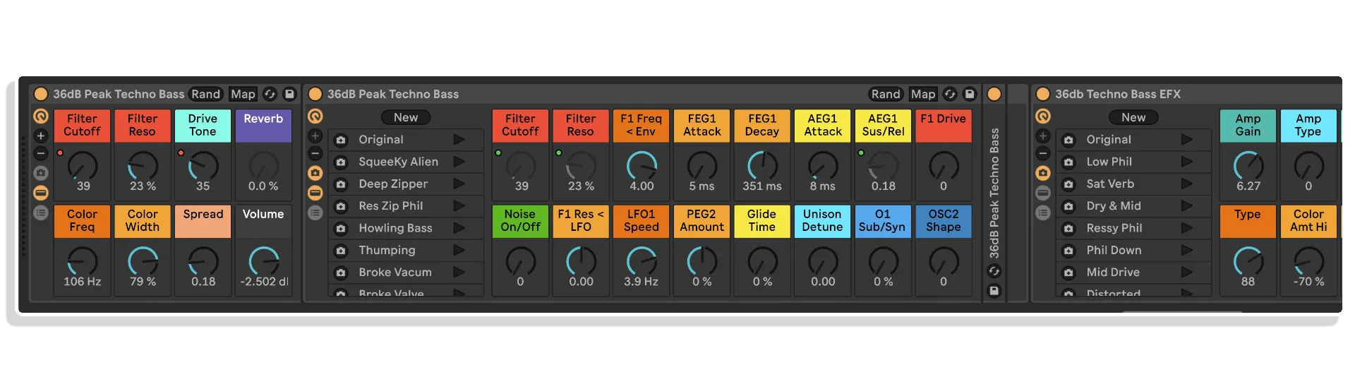 peak time techno environment by 36db