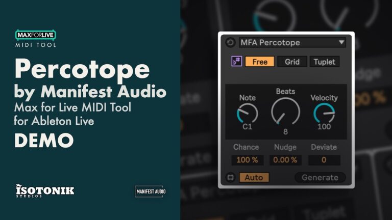 midi toolset 002 by manifest audio