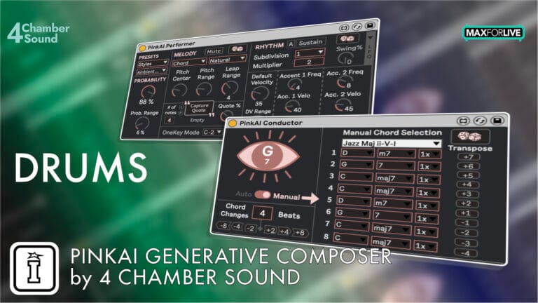pink ai generative composer by 4 chamber sound