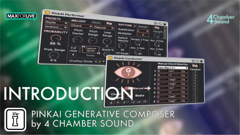 pink ai generative composer by 4 chamber sound