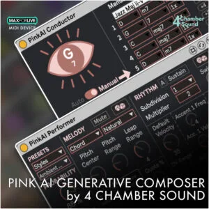pink ai generative composer by 4 chamber sound