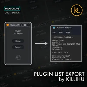 plugin list export by killihu