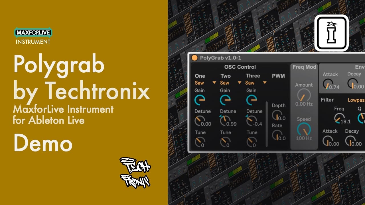 polygrab by techtronix youtube demo 1280x720