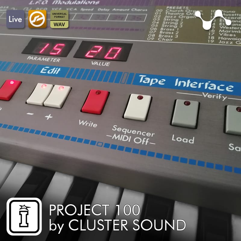 project 100 by cluster sound