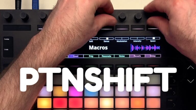 PTNSHIFT – Generative Live Instrument for Ableton Push 2 & 3