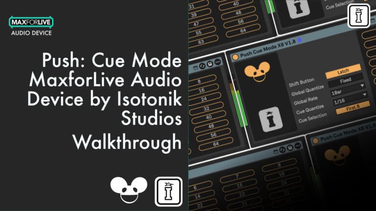push: cue mode by isotonik studios