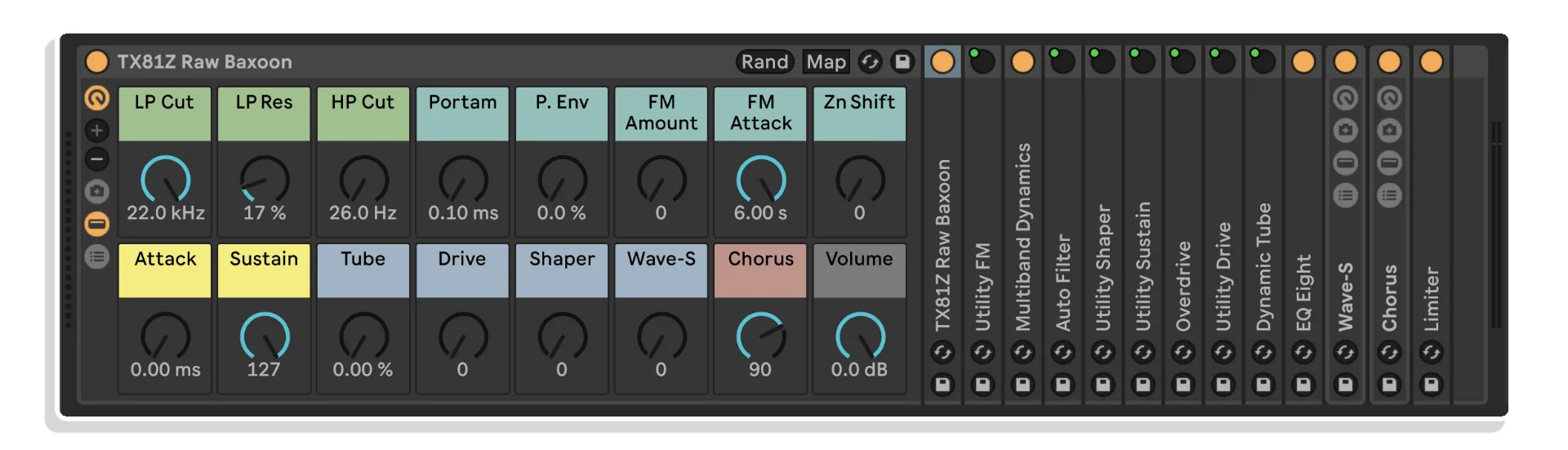 tx81z by cluster sound