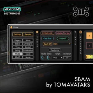 sbam maxforlive ableton live tomavatars thumbnail