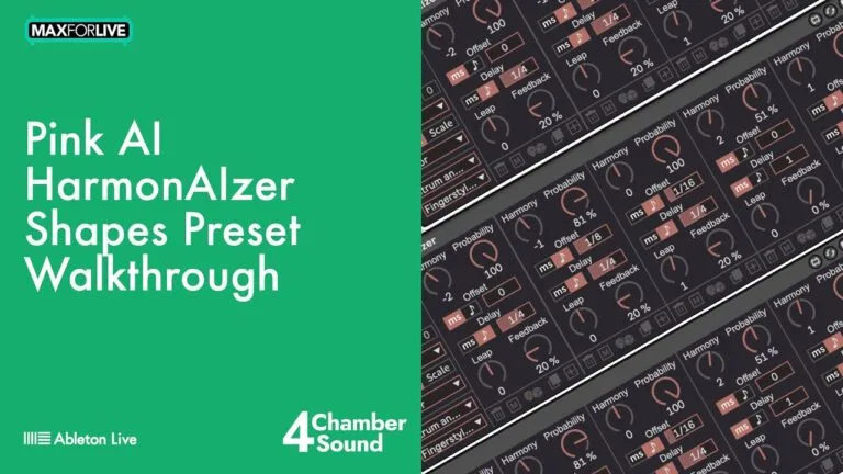 Pink AI Generative Composer & HarmonAIzer Bundle by 4 Chamber