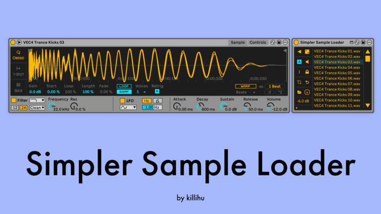 simpler sample loader