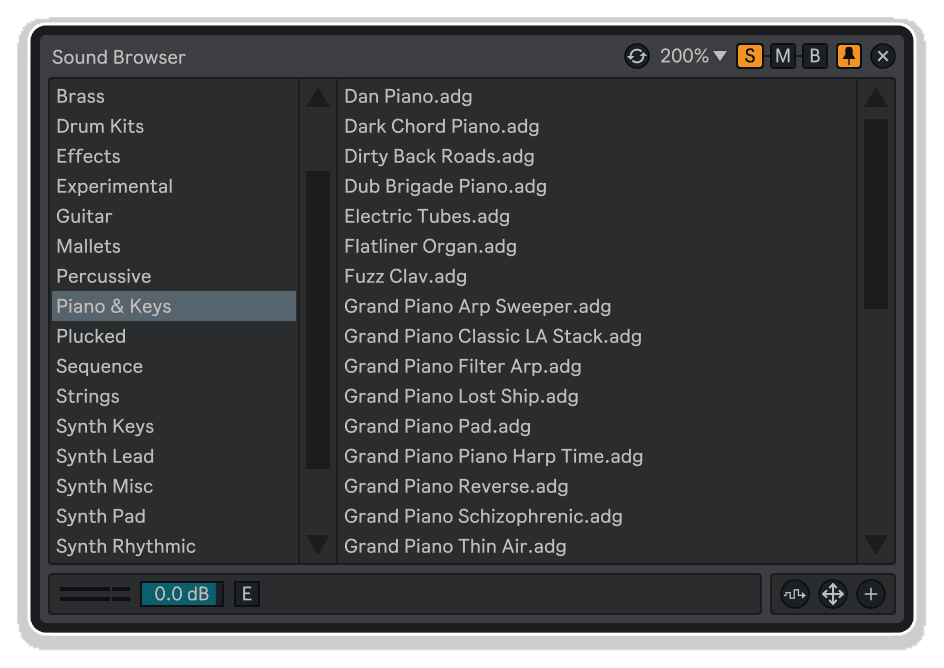 sound browser by killihu
