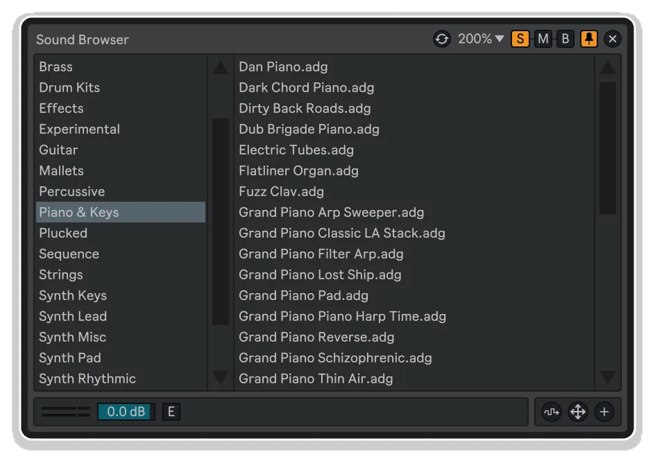 sound browser by killihu
