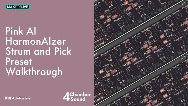 pink ai harmonaizer by 4 chamber sound