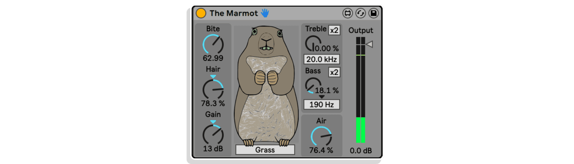the marmot by white horse