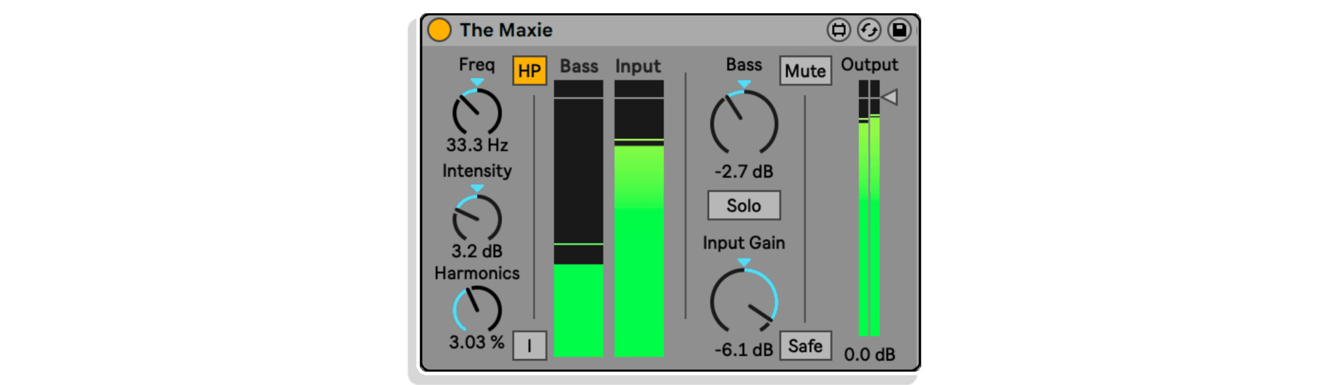the maxie by white horse