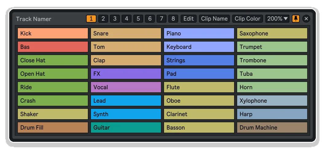 track namer screenshot
