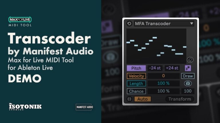 midi toolset 002 by manifest audio