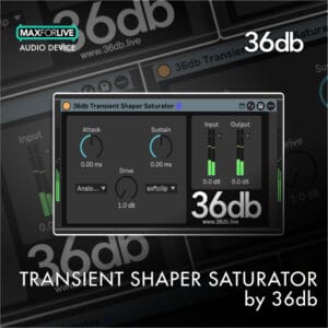 transient shaper saturator by 36db