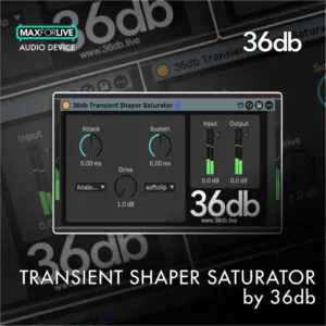 transient shaper saturator by 36db