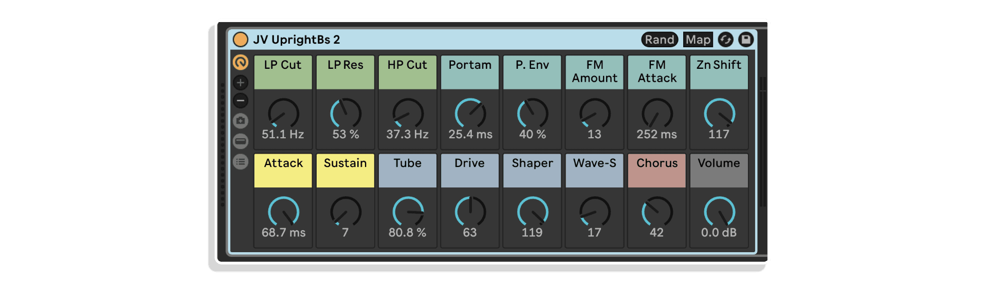 jv basses by cluster sound