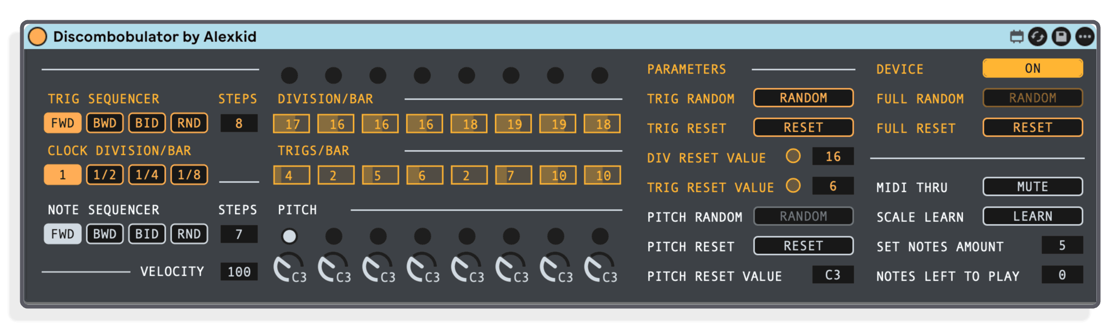 Euklidischer Groove-Generator