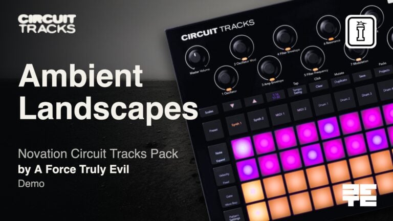 ambient landscapes by a force truly evil