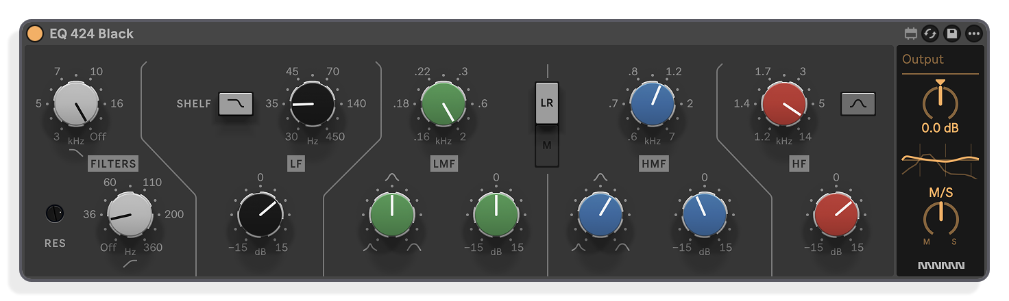 EQ 424 Black
