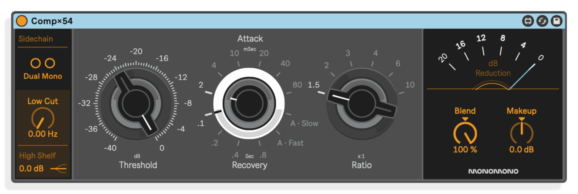 Diode Bridge Compressor for Smooth Dynamics