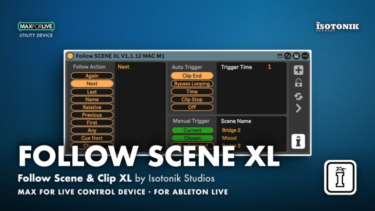 follow scene & clip xl by isotonik studios