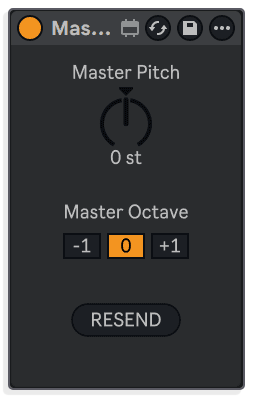 Transpose all MIDI tracks at once