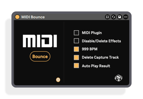 midi bounce by side brain