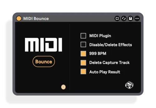 midi bounce by side brain