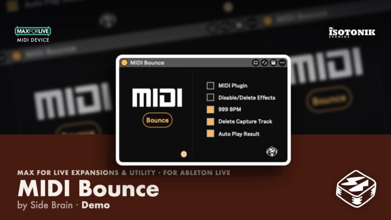 midi bounce by side brain