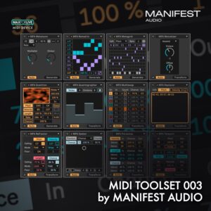 MIDI Toolset 003 by Manifest Audio