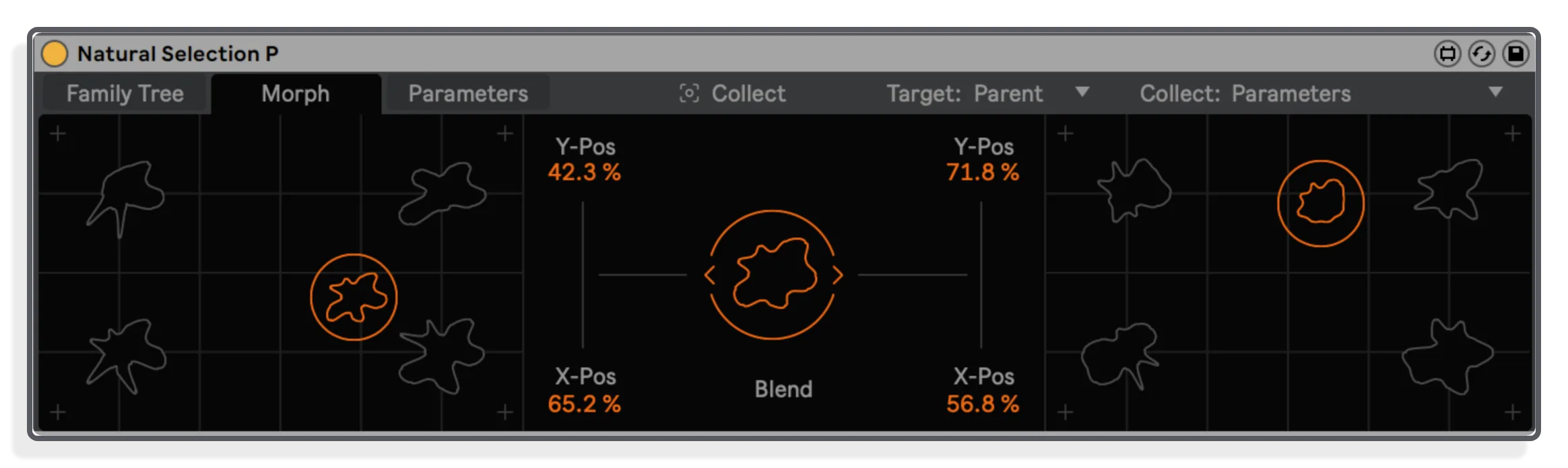 XY Preset Morphing