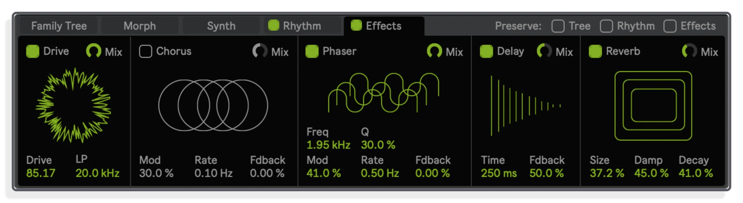 Built-in Effects System