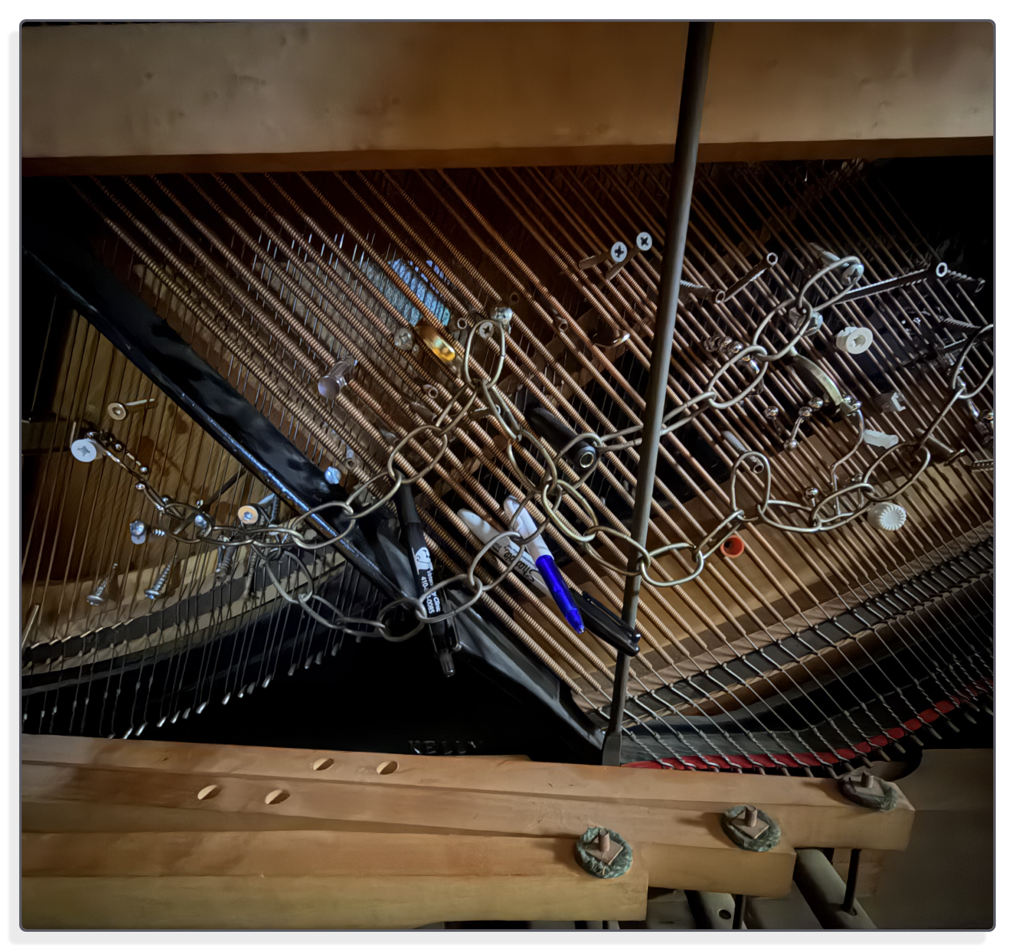 A Baldwin upright piano recorded in stereo
