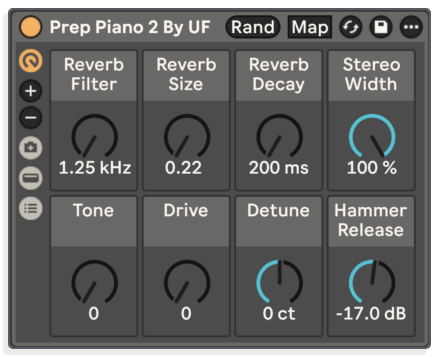 73-key and 63-key layouts available in Live