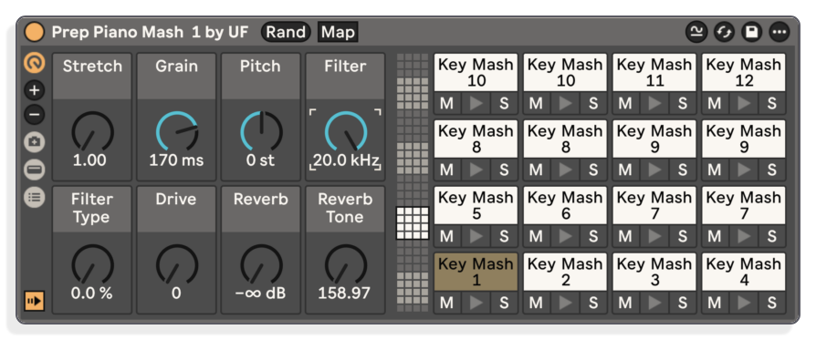 Four Drum Kits included for Live 12 users