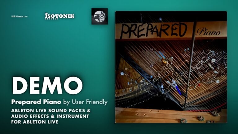 prepared piano by user friendly