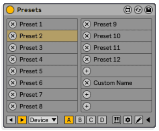 Snapshot an Entire Effects Rack Chain