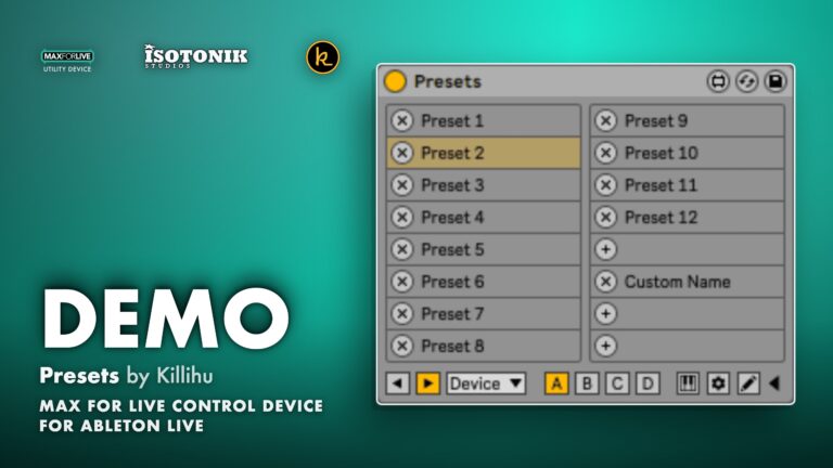 presets by killihu