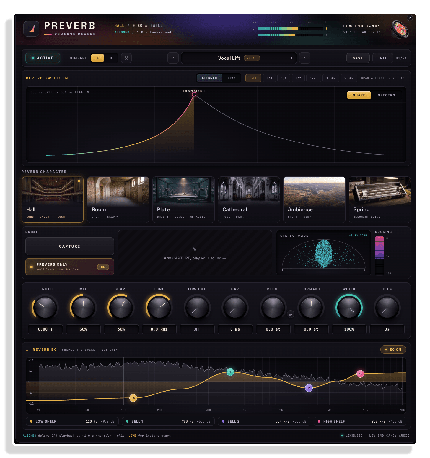 preverb vst by low end candy
