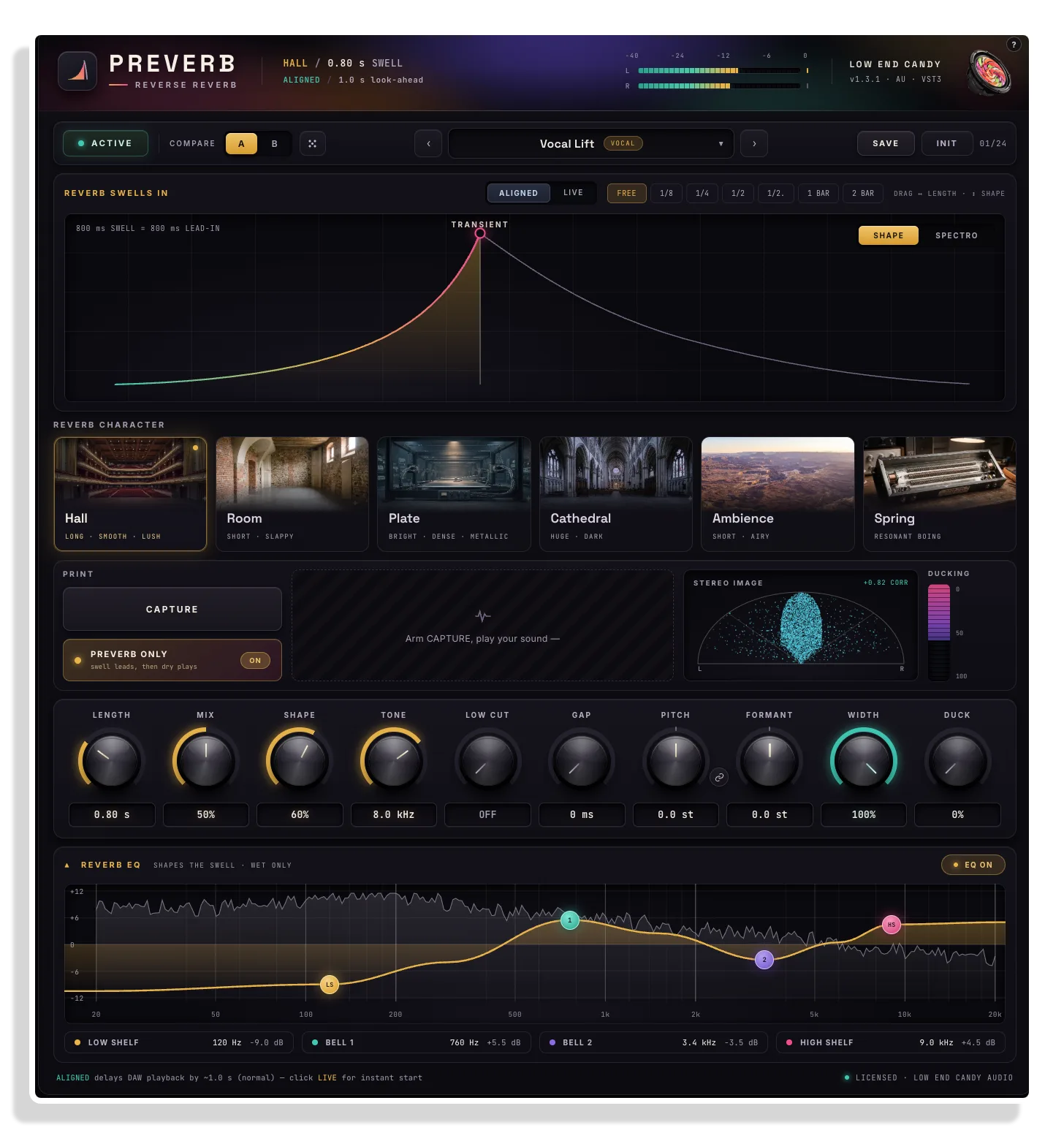 preverb vst by low end candy