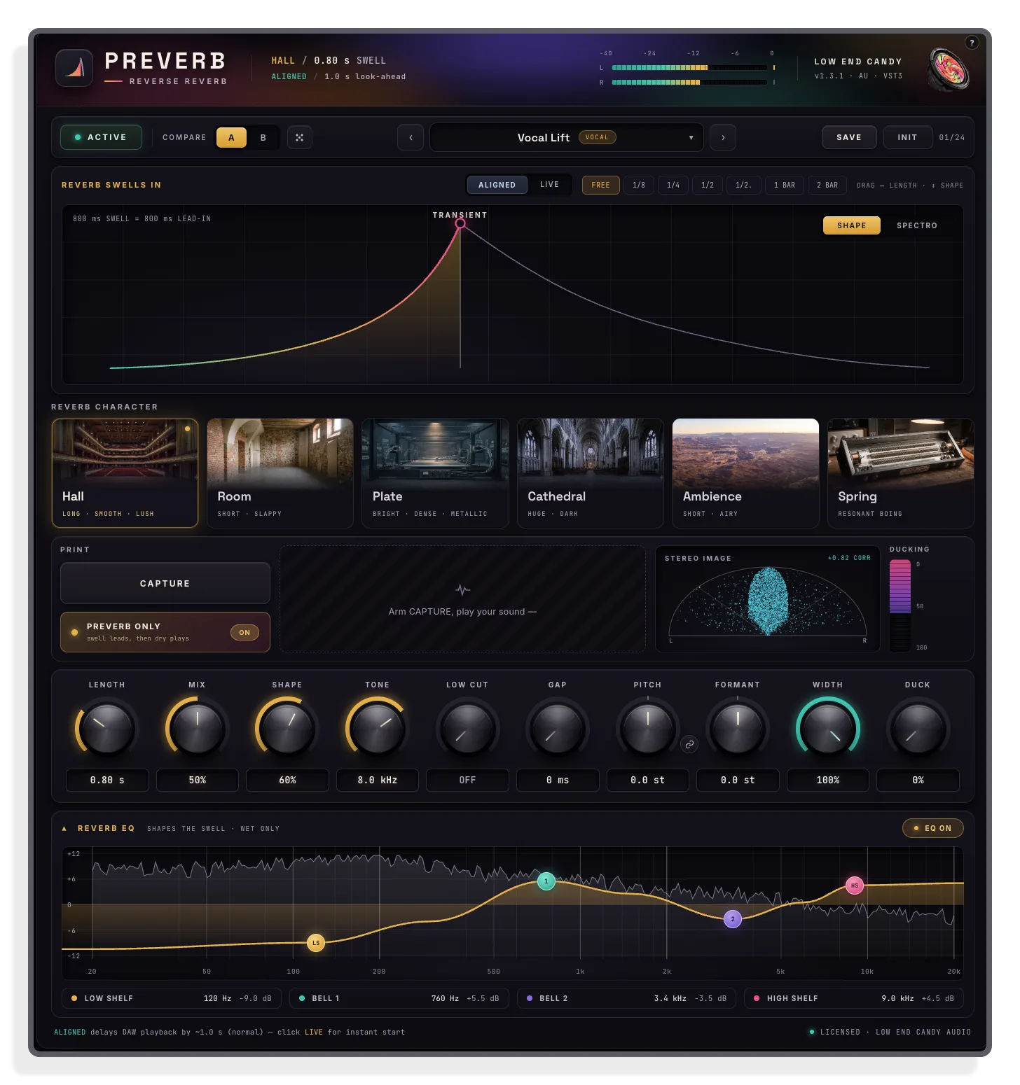 preverb vst by low end candy