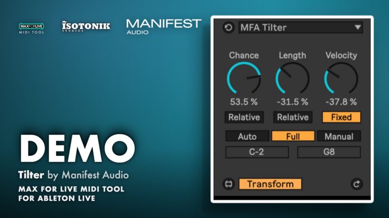 tilter by manifest audio