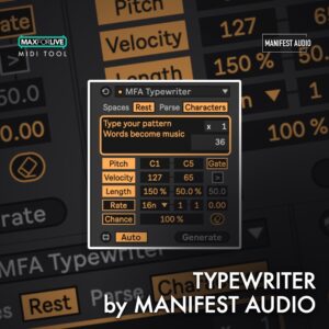 Typewriter by Manifest Audio